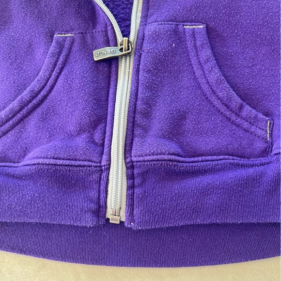 GEN2 UW Huskies 2pc Toddler Sweatsuit Zip up Hoodie & Pants, Purple, Unisex 2T - Picture 3 of 7